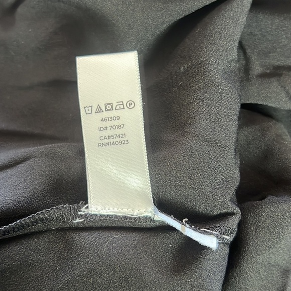 Loft Women’s Alluring Mixed Lace Black Flare Dress Size 4 - Picture 13 of 16